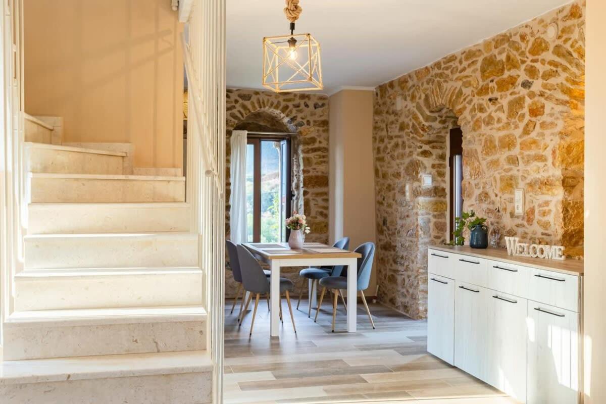 Mantineia Stone Villa-An Ethereal Getaway Megali Mantineia Dış mekan fotoğraf